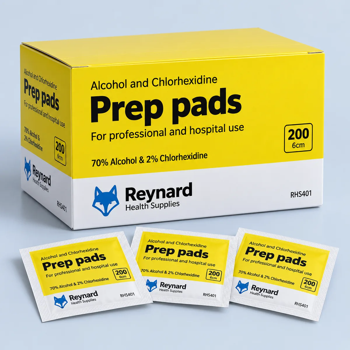 Alcohol Swabs 10 pack vial