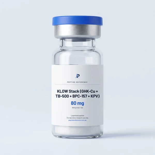 KLOW Stack (GHK-Cu + TB-500 + BPC-157 + KPV) vial